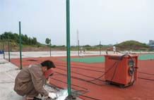 亚强体育施工案例:球场围网（YQ-003）,